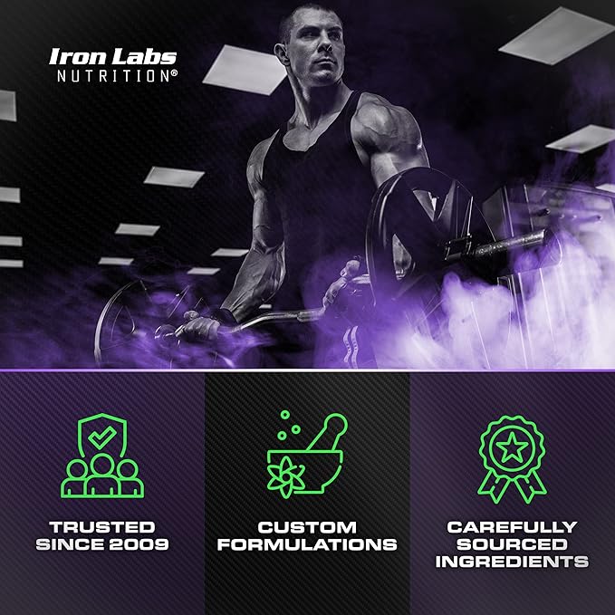 Iron Labs Nutrition Cycle Support Plus NAC (N-Acetyl-L-Cysteine) - On Cycle Support Supplements for Men - with N Acetyl L Cysteine, Milk Thistle, Hawthorne Berry and More (240 Capsules)