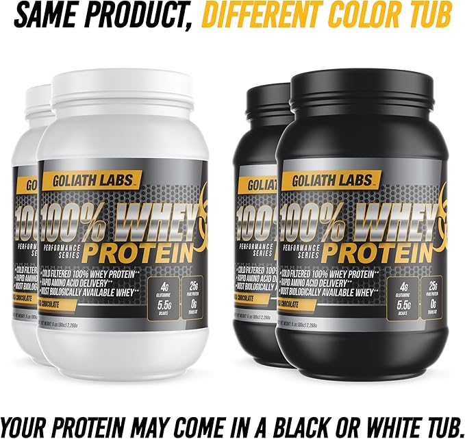 Goliath Labs 100% Whey Protein Powder 10 lb (Chocolate)