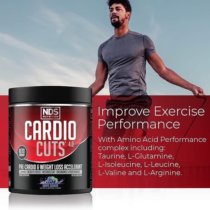 Cardio Cuts 4.0 - Grape Gusher,20 servings (Pack of 1)