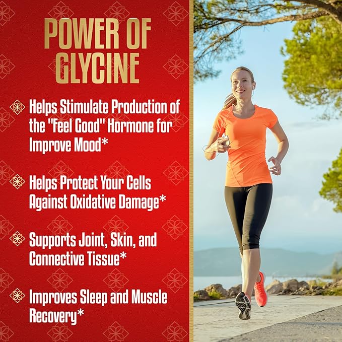 Glycine Gummy - World's First Glycine Gummy! Sugar-Free, No Maltitol