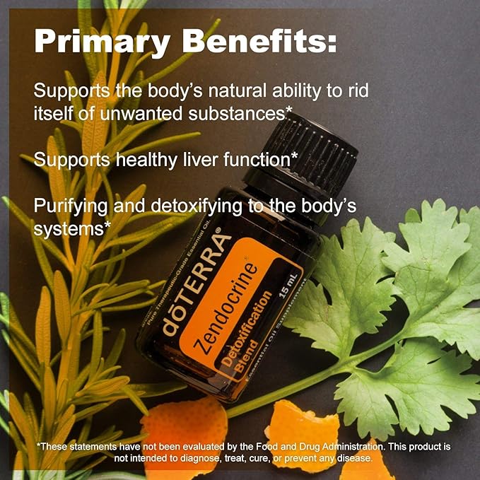 doTERRA Rosemary, Cilantro, and Juniper Berry Essential Oil - 15 mL - Detoxifying