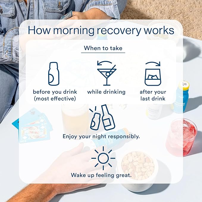 Morning Recovery Electrolyte, Milk Thistle Drink Proprietary Formulation to Hydrate While Drinking for Morning Recovery, Highly Soluble Liquid DHM, Sugar-Free Lemon, Pack of 24 Pride Edition
