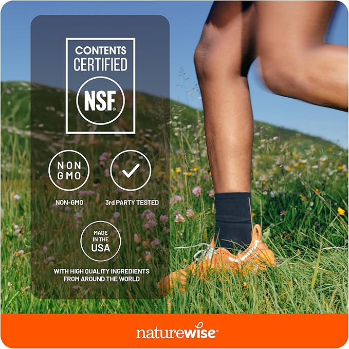 NatureWise Curcumin Turmeric 2250mg 95% Curcuminoids & BioPerine Black Pepper Extract Advanced Absorption for Joint Support [1 Month Supply - 90 Count]