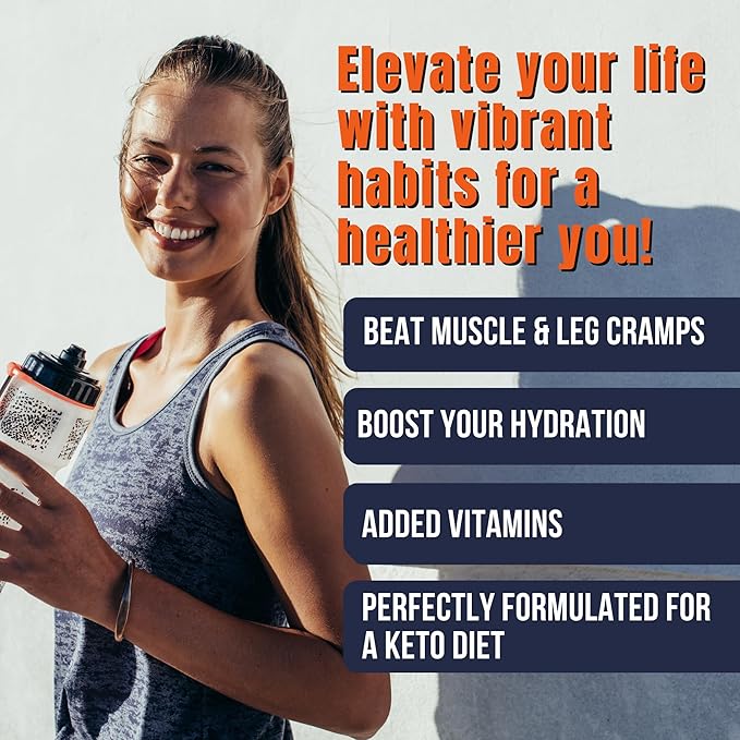 Keto K-Caps Electrolyte Capsules | Keto Approved Electrolyte Supplement | Hydrate Fast & Beat Leg Cramps | 700mg Potassium, Sodium, Magnesium | No Maltodextrin | 120 Caps