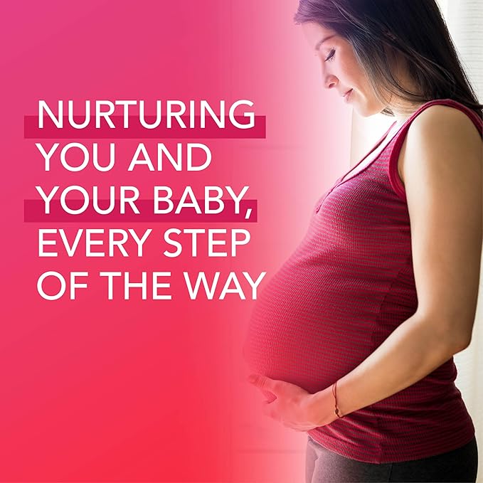 Prenatal Gummies for Women with DHA, Folate, Vitamin B C D | Delicious Multivitamin Blend for Fetal and Neural Support, Bones, Energy & Immunity During Pregnancy