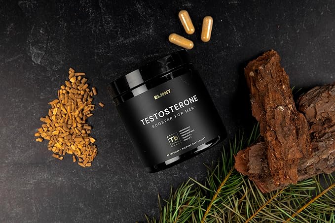 21,800mg Testosterone Booster for Men 8X Strength w. Ashwagandha, Tongkat Ali, Pycnogenol, Tribulus - Total T Male Enhancing Test Libido Booster + Muscle Builder Growth Testosterone Supplement for Men