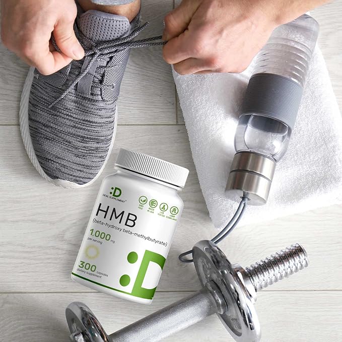 DEAL SUPPLEMENT 2 Pack of Ultra Strength HMB Supplements 1000 mg Per Serving, 600 Total Capsules | Third Party Tested | Supports Muscle Growth, Retention & Lean Muscle Mass | Fast Workout Recovery
