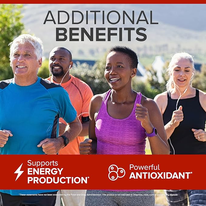 Qunol CoQ10 100mg Softgels Ultra 3X Better Absorption Coenzyme Q10 - Antioxidant Supplement for Vascular and Heart Health & Energy Production - 8 Month Supply - 240 Count