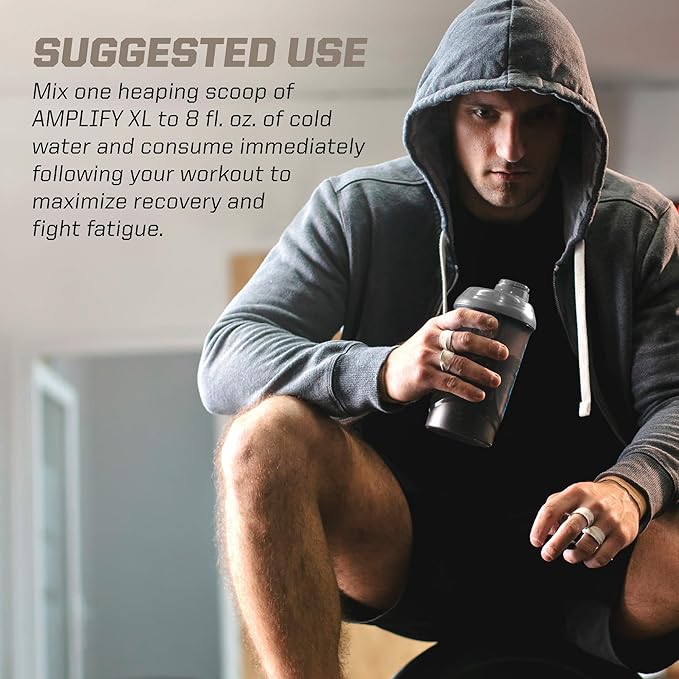 PMD Sports Amplify XL Premium Whey Protein Supplement Hydro Greens Blend - Glutamine and Whey Protein Matrix with Superfood for Muscle, Strength and Recovery - Vanilla Flex (24 Servings)