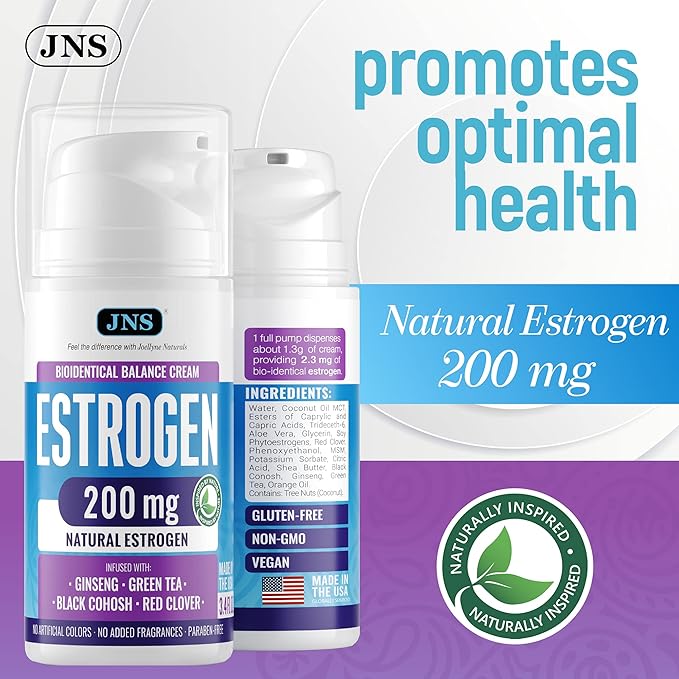 Estrogen Cream for Menopause Relief
