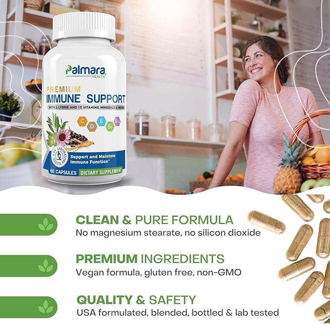 Premium Immune Support, 60 Capsules (2)