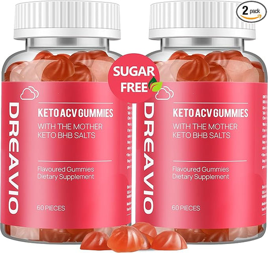 Keto ACV Gummies - Sugar Free ACV Keto Gummies Apple Cider Vinegar Gummies for Women & Men, Vegan Keto Apple Cider Vinegar Supplement 120 Gummies