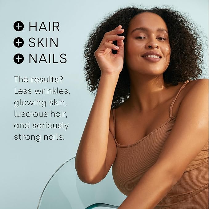 Biosil Advanced Hair + Nail Care - 30 Capsules - Grow, Strengthen & Thicken Hair and Nails - with Patented ch-OSA & Biotin - 15-Day Supply
