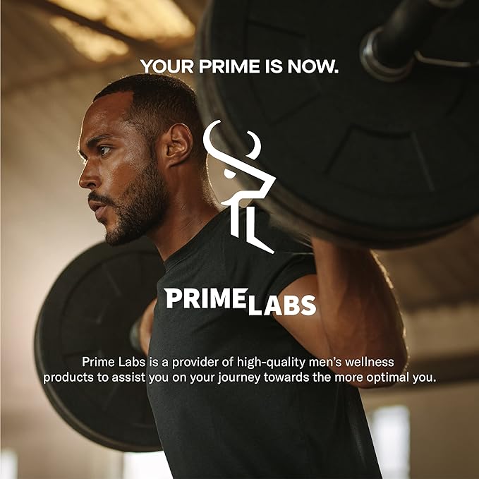 Prime Labs - Men's Testosterone Booster (2 Pack) - Stamina, Endurance, & Strength Booster - 120 Caplets