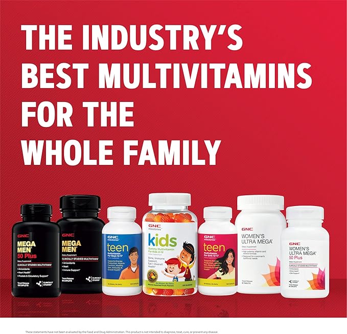 GNC Mega Men Energy Metabolism 90 Caplets