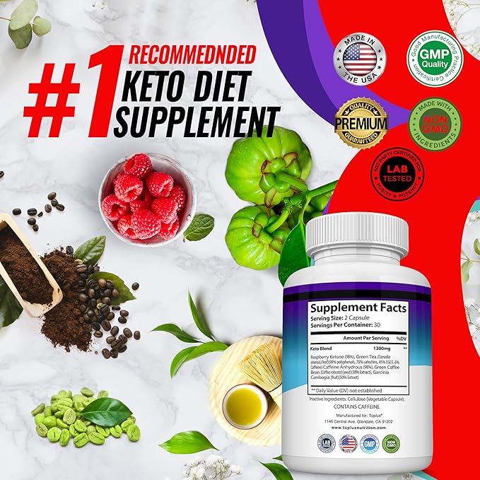Keto Boost Diet Pills Ketosis Supplement - Natural Exogenous Keto Formula Support Energy & Focus, Advanced Ketones for Ketogenic Diet, for Men Women