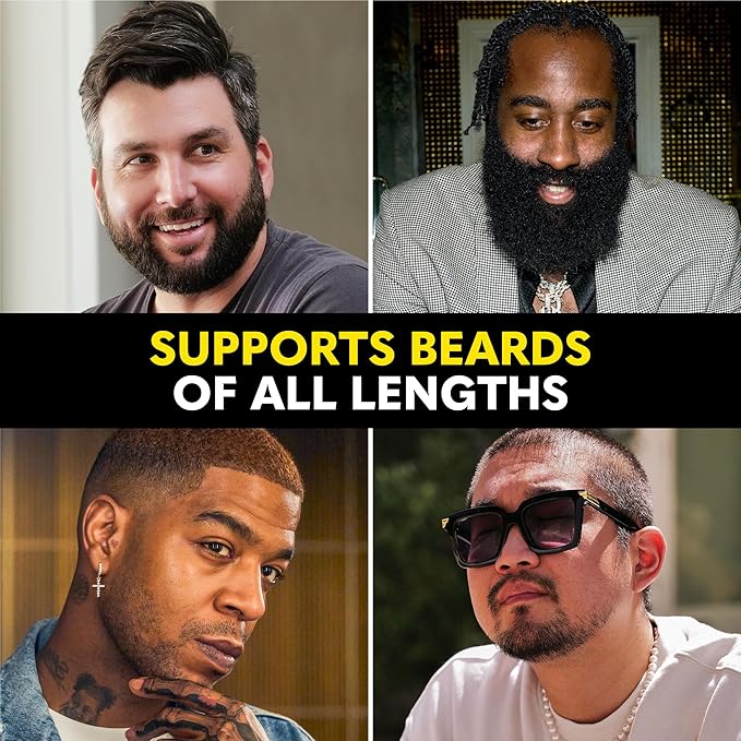 Beard Club Biotin Vitamin Spray for Facial Hair Growth - Natural Formula for Fuller, Thicker Beard, Easy-to-Use, Nourishing & Soothing for All Beard Types & Skin