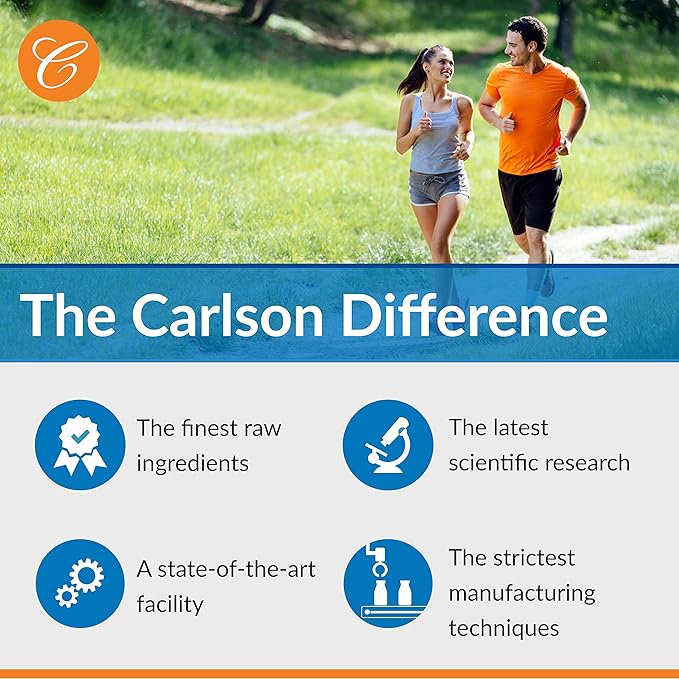 Carlson - Prenatal, Multiple with DHA & Vitamin D3, Pregnancy Health, Fetal Development & Immune Support, 60 Softgels
