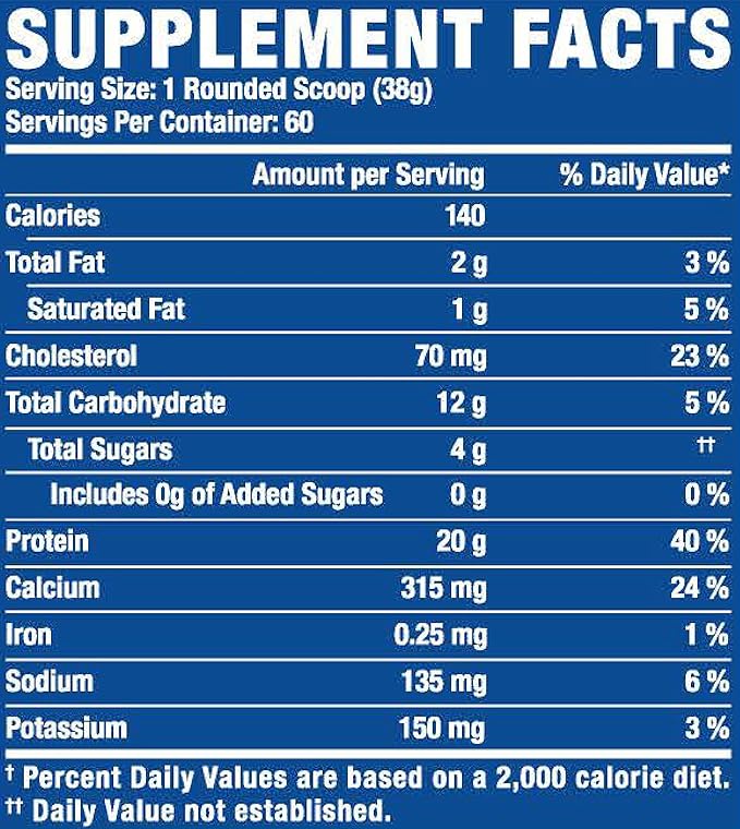 Ronnie Coleman Signature Series Whey XS Protein Powder, Pre Workout Shake Mix for Lean Muscle Support, Low Sugar Supplement for Women & Men, Strawberry Milkshake Flavor, 5 lb